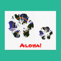Aloha! Postcard