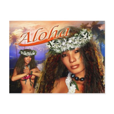 Aloha Postcard by ToxicWolf
