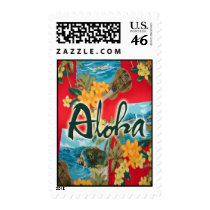 Aloha Red Stamps