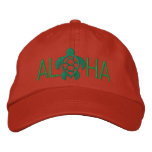 Aloha Seaturtle Embroidered Baseball Caps