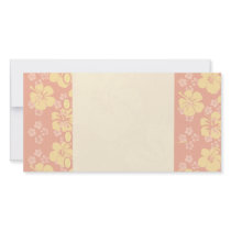 Aloha Shirt Stationery Custom Photo Card