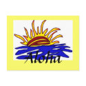 Aloha sunset postcard by marcya7 Aloha sunset postcard