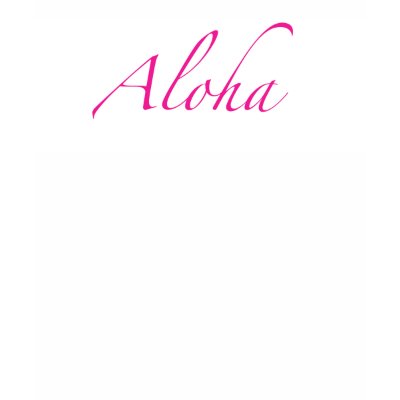 Aloha T-Shirts & Apparel by ginyhogan