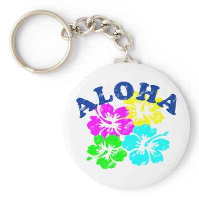 Aloha Vintage Keychain