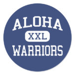 Aloha - Warriors - High School - Aloha Oregon Stickers