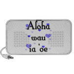 Aloha wau ia 'oe - Hawaiian I love you Blue Hearts Mp3 Speaker