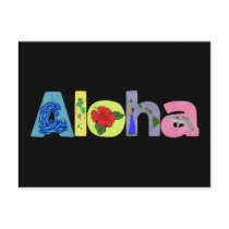 Aloha with pics postcard by marcya7 Aloha with pics postcard