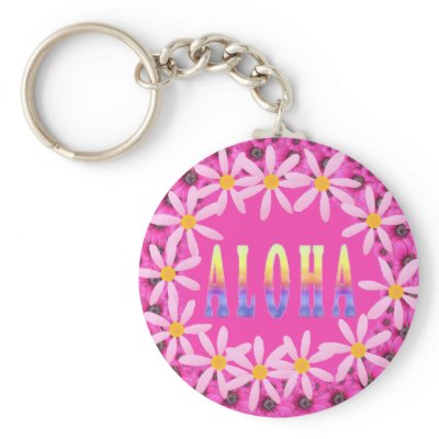 ALOHA WREATH KEYCHAIN by KABSANNIE
