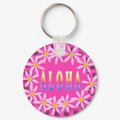 ALOHA WREATH KEYCHAIN by KABSANNIE