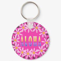 ALOHA WREATH KEYCHAIN