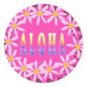 ALOHA WREATH STICKER