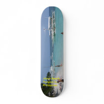 Alona Beach, Panglao Is. Bohol, Philippines skateboards