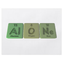 Alone-Al-O-Ne-Aluminium-Oxygen-Neon Custom Flyer