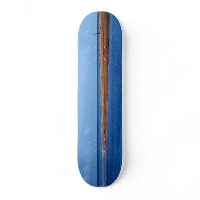 Alone Darwin Beach Skate Board by sharonsphotography