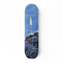 Alone Flower On Cliffs Skateboard Deck