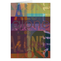 Alone - NO ! cards