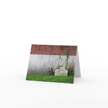 Alone Stone Note Card