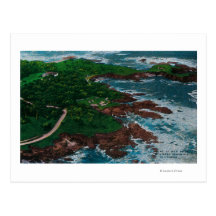 Along 17 Mile Drive on Monterey Peninsula Postcards