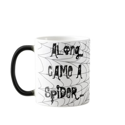 Along Came A Spider ... Mug by Lil_Pollywog