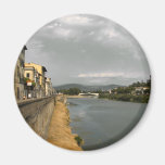 Along the Arno Fridge Magnets
