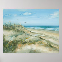 Along the Beach Posters