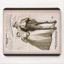 Along the Kennebec, 'Read the letter' Vintage Thea Mousepads
