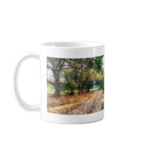 Along the Path Under the Trees mugs