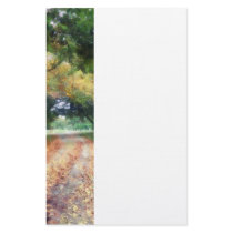 Along the Path Under the Trees stationery