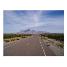Along the Road - El Capitan - Guadalupe Mountains Postcards