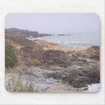 Along the Rocky Path Mousepad mousepads