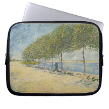 Along the Seine Laptop Sleeve