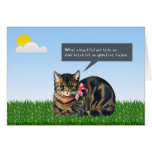 Aloof Bitch Greeting Card