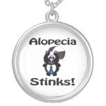 Alopecia Stinks Skunk Awareness Design Pendant