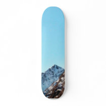 Alp Mountain In Winter With Lot Of Snow skateboards by lifesphere Alp Mountain In Winter With Lot Of Snow skateboards