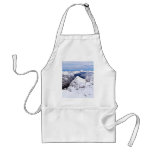 Alp Mountains Blue Sky With Snow Apron