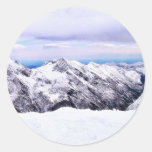 Alp Mountains Covered With Snow Stickers