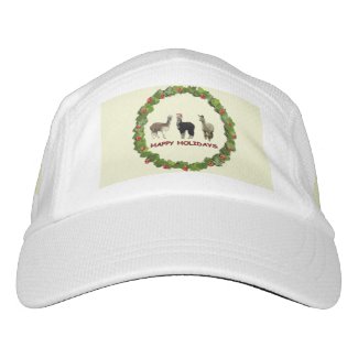Alpaca Happy Holidays Headsweats Hat