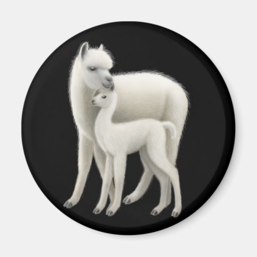 Alpaca Love Magnet