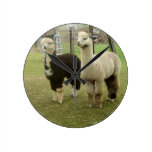 Alpaca Pair Wall Clock