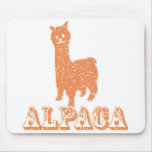 Alpaca Silhouette 1 Y Mousepad