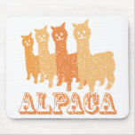 Alpaca Silhouette 4 Y Mousepad