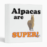 alpacas are super vinyl binder