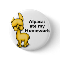 Alpacas ate my Homework buttons