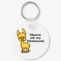 Alpacas ate my Homework keychains by TheRealShuba Alpacas ate my Homework keychains