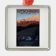 Alpenglow on the Gitschberg Ornaments