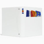 Alpes-de-Haute-Provence, PACA & France flags Vinyl Binder