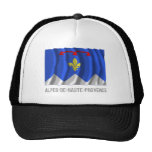 Alpes-de-Haute-Provence waving flag with name Trucker Hats