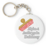 Alpha-1 Antitrypsin Deficiency Key Chain