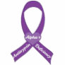 Alpha-1 Heart Ribbon front T-shirts