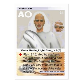 Alpha and Omega profilecard